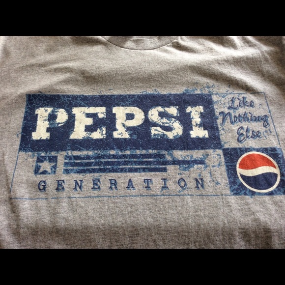 Vintage Pepsi Generation T-shirt Sz L XL Made USA 90s Single Stich - Picture 2 of 7
